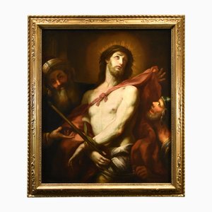 Atelier de Valerio Castello, Ecce Homo, 1650, Huile sur Toile, Encadrée