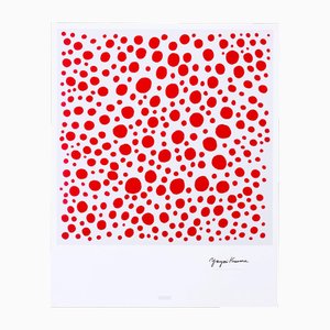 Yayoi Kusama, Prier pour la paix du monde au soleil, Impression