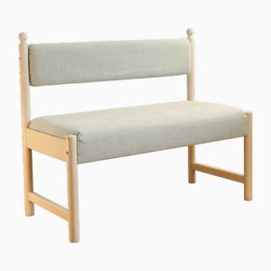 French Style Turquoise Bench, 1970s