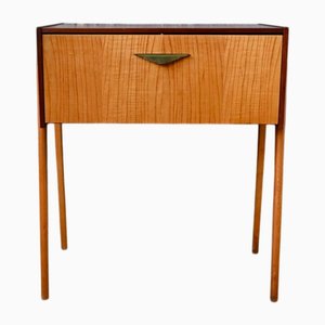 Petit Meuble de Rangement pour Musique à Compartiments avec Pieds Compas