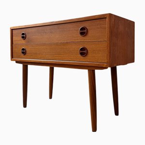 Teak Bedside Table, Denmark