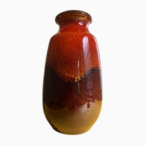 Brown and Red Floor Vase from Scheurich