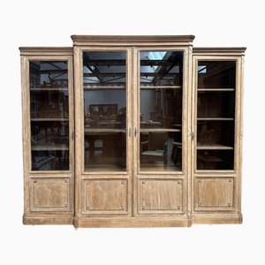 Vitrine aus massiver Eiche, 1920er