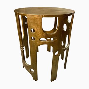 Brutalistischer Tisch mit Bronze-Finish Limited Edition von VLAB, 2008