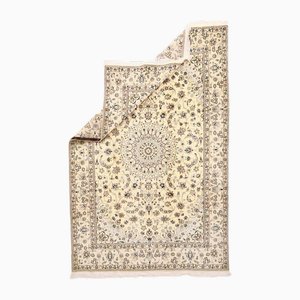 Middle Eastern Nain Rug in Cream
