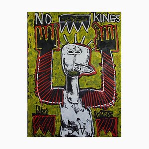 Sax Berlin, No Kings No War, 2025, Mixed Media
