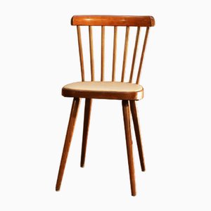 Dining Chair with White Seat, 1950s-1960s