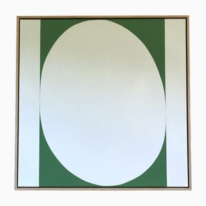 El espacio entre, pintura al óleo, enmarcado