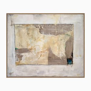Marilina Marchica, Traces, Abstract Informal Textured Painting