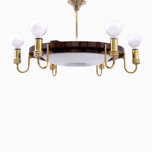 Art Deco Lamp, Poland, 1950s