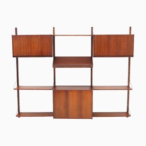 Wooden Wall Unit by Tredici, 1960s