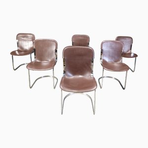 Sillas de comedor vintage de Cidue, años 70. Juego de 6