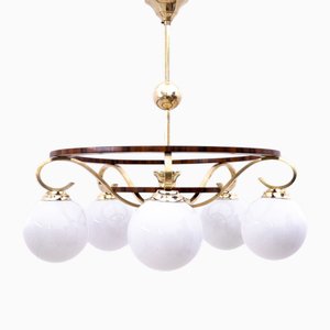Art Deco Style Chandelier, Poland, 1950s
