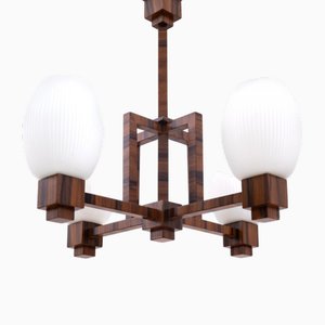 Art Deco Chandelier, Poland, 1940s