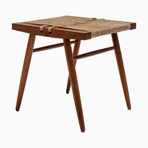 Grass-Seated Stools by George Nakashima for Sakura, 2015, Set of 2