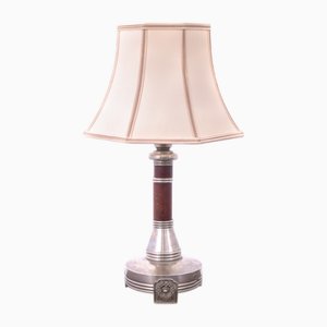 Tischlampe mit Lampenschirm, Westeuropa, 1950er
