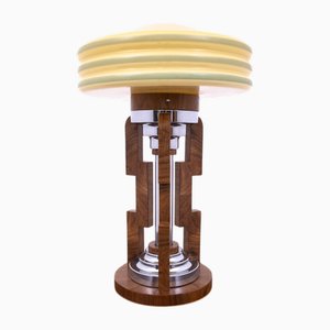 Mid-Century Art Deco Style Table Lamp, Poland, 1950s