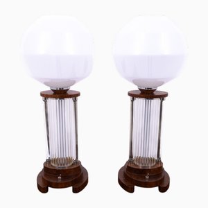 Lampade da tavolo Mid-Century, anni '50, set di 2