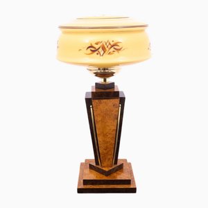 Art Deco Tischlampe, Polen, 1950er