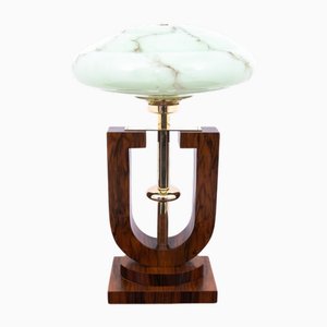 Mid-Century Tischlampe im Art Deco Stil, Polen, 1950er