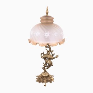 Table Lamp with Tall Base, 1950s