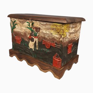 Commode Rectangulaire Vintage en Bois, 1960s