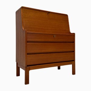 Dänischer Vintage Modell 88 Sekretär aus Teak von Arne Wahl Iversen für Vinde Møbelfabrik, 1960er