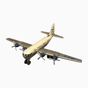 Vintage Blechspielzeug Gama 1000 American World Airways, Deutschland, 1950
