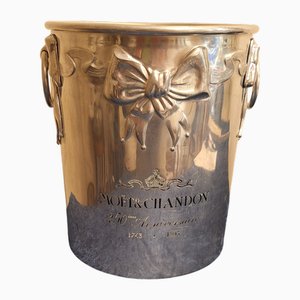 Vintage Champagnerkühler aus Aluminium von Moet & Chandon, 1980er