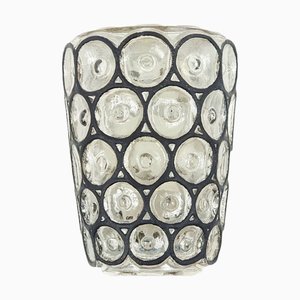 Mid-Century Glas Wandlampe von Limburg, Deutschland, 1960er