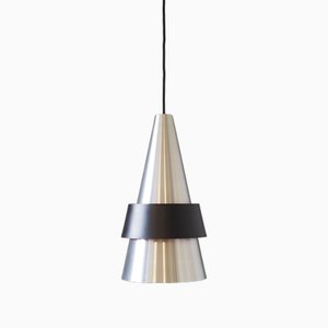 Lámpara colgante danesa vintage de Jo Hammerborg para Fog & Mørup, años 60