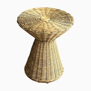 Rattan Side Table from Hkliving, 2010s
