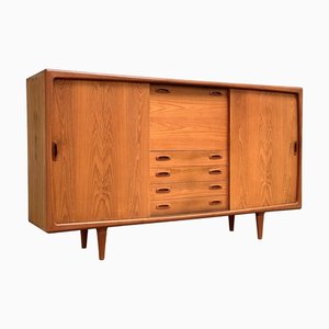 Danish Highboard in Teak by H. P. Hansen, 1960s