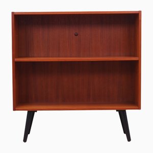 Dänisches Vintage Bücherregal aus Teak, 1970er