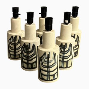 Vintage Tischlampen von Okela , 6er Set