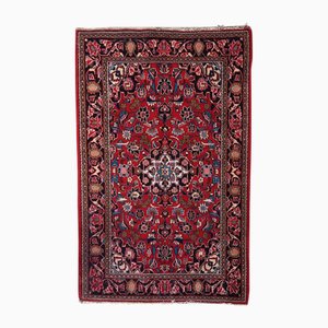 Vintage Middle Eastern Handmade Kashan Rug, 1920s