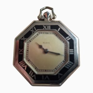 Vintage Art Deco Elgin Pocket Watch, 1933