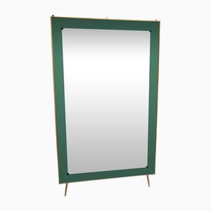 Cristal Art Blue Floor Mirror, 1950s