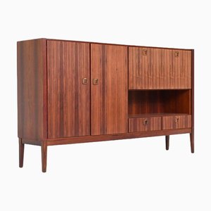 Highboard in Rosewood and Brass from Topform, Netherlands, 1960s