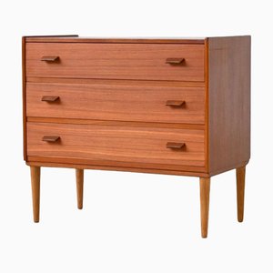Carl Aage Skov Kommode aus Teak Munch Mobler Denmark 1957