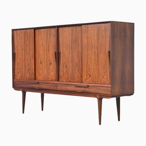 Model 13 Highboard in Rosewood by Gunni Oman for Oman Jun, Denmark, 1960s
