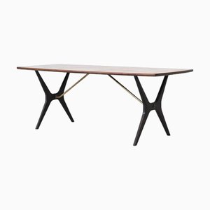 Skulpturaler Couchtisch aus Palisander, Karl-Erik Ekselius zugeschrieben, Schweden, 1960er