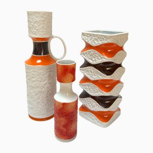 Vases from Royal KPM Bavaria, Germany, 1970s, Set of 3