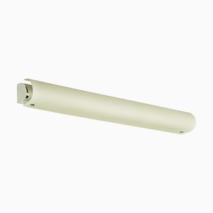 Lampada da parete nr. 2137 in vetro sabbiato e metallo cromato di Fontana Arte, anni '60
