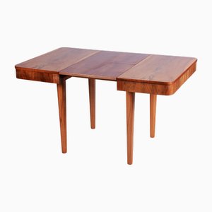 Table de Salle à Manger à Rallonge Art Déco attribuée à Jindřich Halabala pour Up Závody, République Tchèque, 1940s