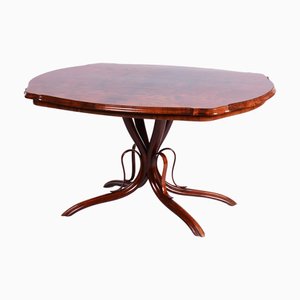 Tschechischer Biedermeier Couchtisch aus Buche & Nussholz, 1880er