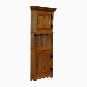 Vintage Eckschrank aus Eiche von Henning Kjærnulf, 1950er