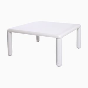 Weißer quadratischer Space Age Couchtisch von Artifort, 1970er