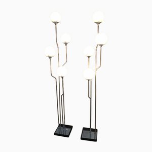 Italienische Vintage Stehlampen von Goffredo Reggiani, 1960er, 2er Set