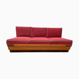 Sofa Bed by Jindřich Halabala for Up Závody Rousínov, Former Czechoslovakia, 1950s